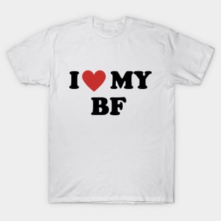 I Heart My BF T-Shirt